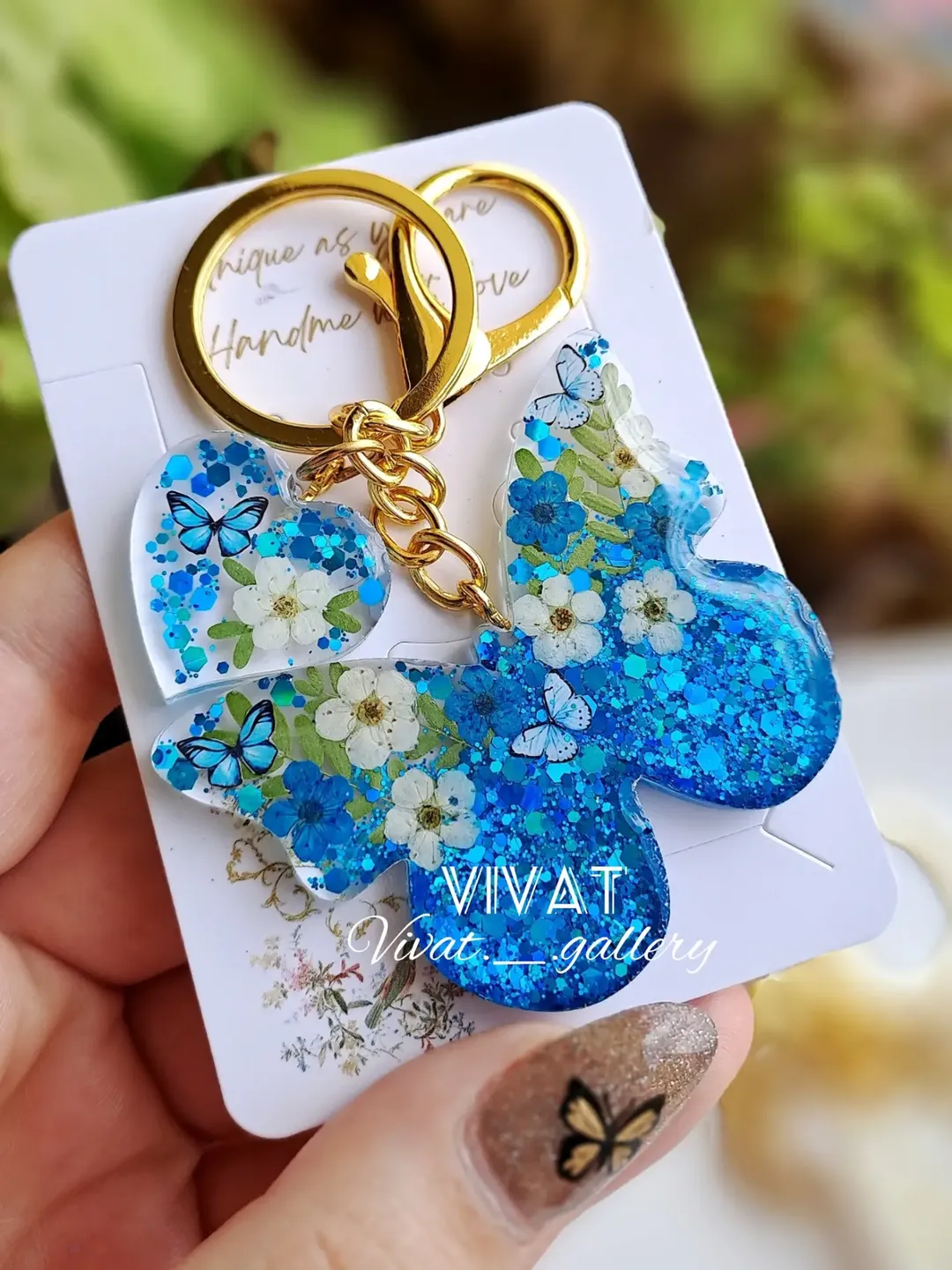 سرسویچی پروانه آبی رزینی