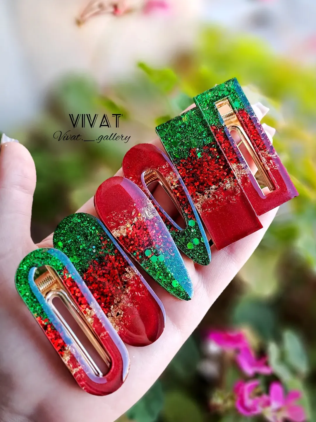 گیره مو و گل سر یلدایی